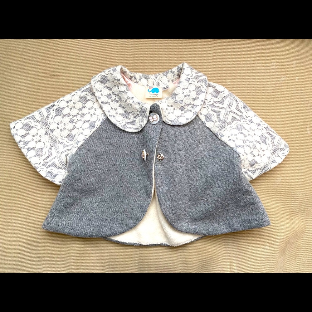 Ele Story Bows & Laces Coat